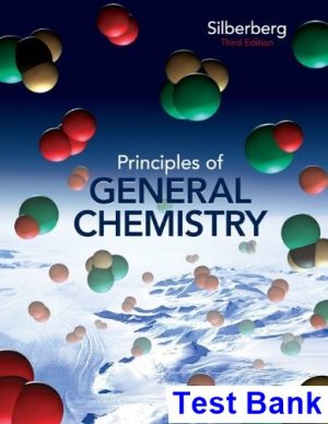 principles general chemistry 3rd edition silberberg test bank