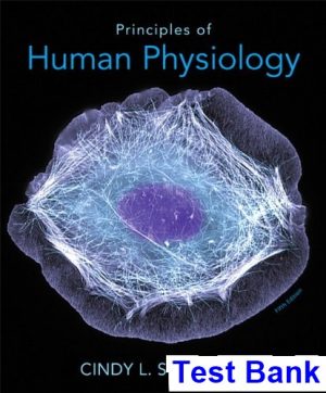 principles human physiology 5th edition stanfield test bank