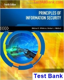 principles information security 4th edition whitman test bank