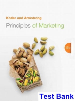 principles marketing 15th edition kotler test bank