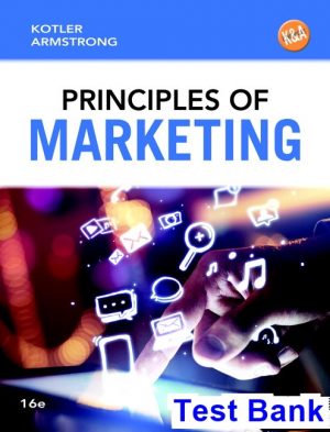 principles marketing 16th edition kotler test bank