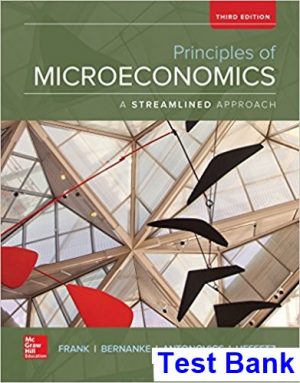 principles microeconomics brief edition 3rd edition frank test bank