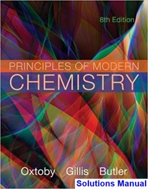 principles modern chemistry 8th edition oxtoby solutions manual