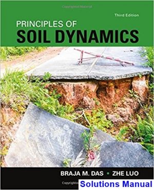 principles soil dynamics 3rd edition das solutions manual