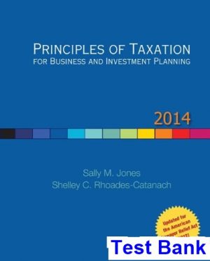 principles taxation business investment planning 17th edition jones test bank