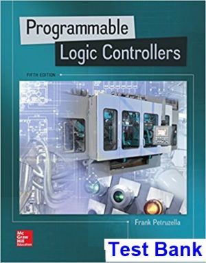 programmable logic controllers 5th edition petruzella test bank