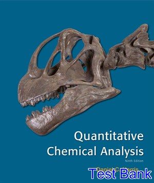 quantitative chemical analysis 9th edition harris test bank