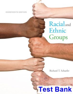 racial ethnic groups 14th edition schaefer test bank