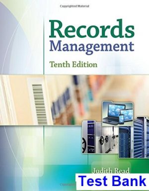 records management 10th edition read test bank