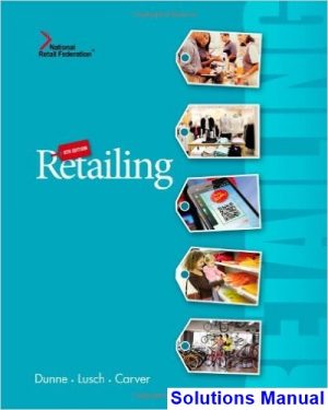 retailing 8th edition dunne solutions manual