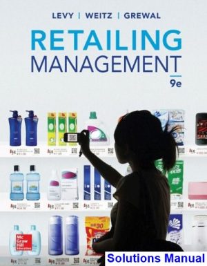 retailing management 9th edition michael levy solutions manual