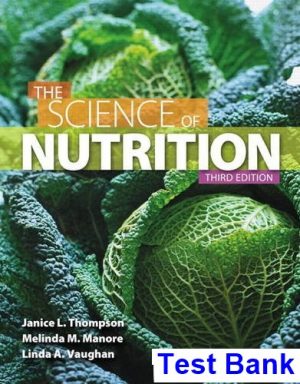 science nutrition 3rd edition thompson test bank