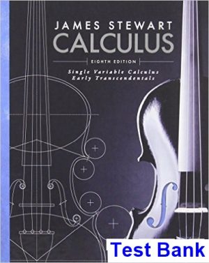 single variable calculus early transcendentals 8th edition stewart test bank