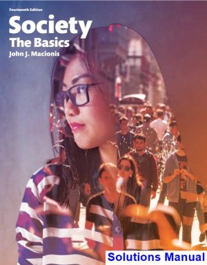 society basics 14th edition macionis solutions manual