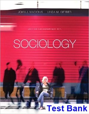 sociology canadian 8th edition macionis test bank