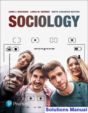 sociology canadian 9th edition macionis solutions manual