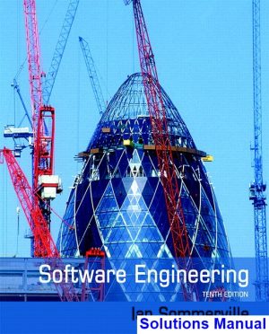 software engineering 10th edition sommerville solutions manual