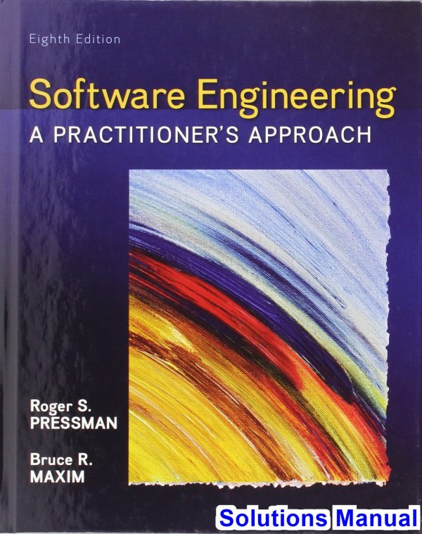 software engineering practitioners approach 8th edition pressman solutions manual