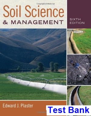 soil science management 6th edition edward plaster test bank