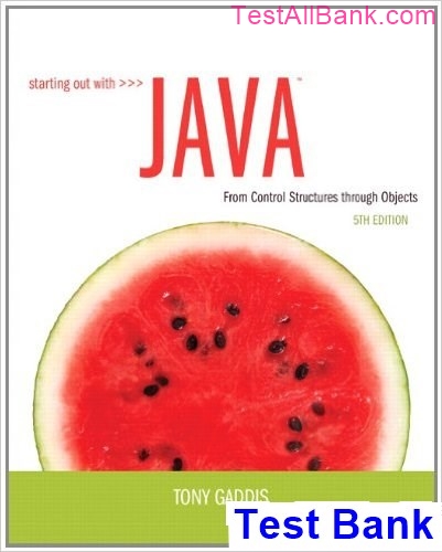 starting out with java by tony gaddis pdf free download
