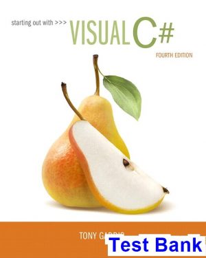starting out visual c 4th edition gaddis test bank