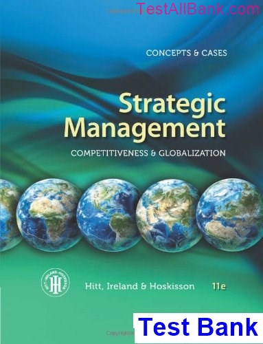 Strategic Management Concepts And Cases Competitiveness And ...