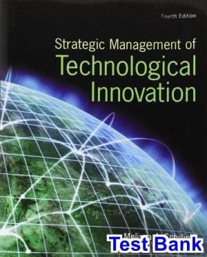 strategic management technological innovation 4th edition schilling test bank