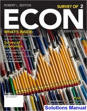 survey econ 2nd edition sexton solutions manual