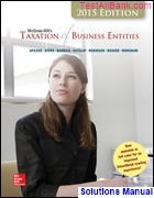 taxation business entities 6th edition spilker solutions manual