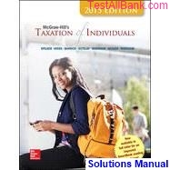 taxation individuals 6th edition spilker solutions manual
