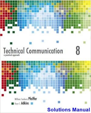 technical communication practical approach 8th edition pfeiffer solutions manual