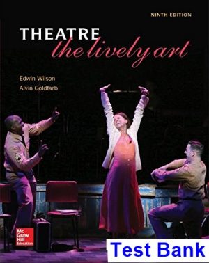 theatre lively art 9th edition wilson test bank