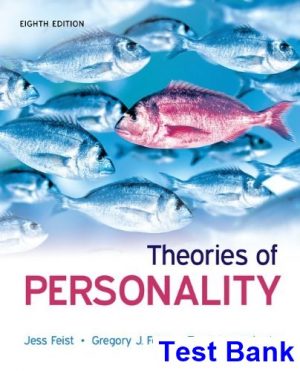 theories personality 8th edition feist test bank