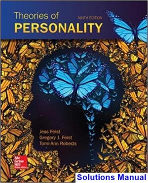 theories personality 9th edition feist solutions manual