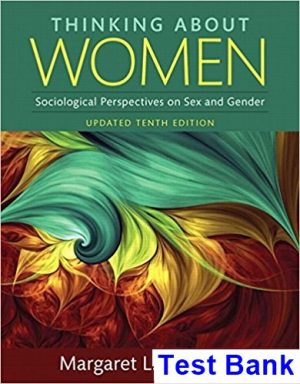 thinking about women 10th edition andersen test bank