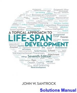 topical approach lifespan development 7th edition santrock solutions manual