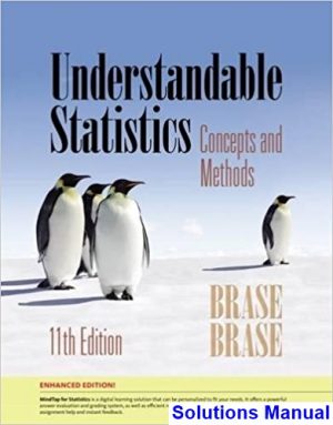 understandable statistics concepts methods enhanced 11th edition brase solutions manual