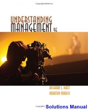 understanding management 9th edition daft solutions manual