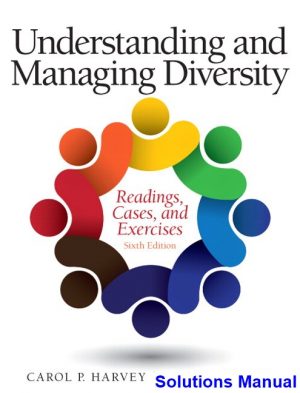 understanding managing diversity readings cases exercises 6th edition harvey solutions manual