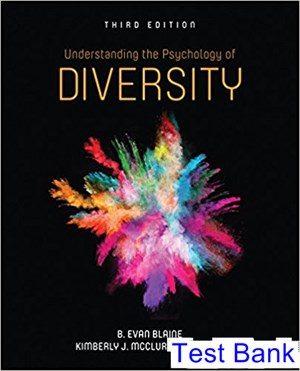 understanding the psychology of diversity 3rd edition blaine test bank