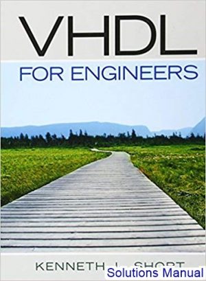 vhdl for engineers 1st edition short solutions manual