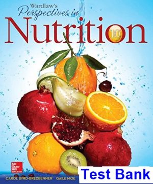 wardlaws perspectives nutrition 10th edition byrd bredbenner test bank