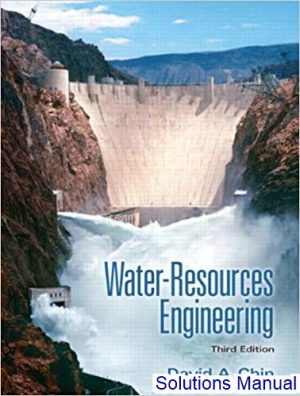 water resources engineering 3rd edition chin solutions manual