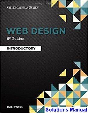 web design introductory 6th edition campbell solutions manual