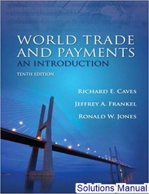 world trade and payments an introduction 10th edition caves solutions manual